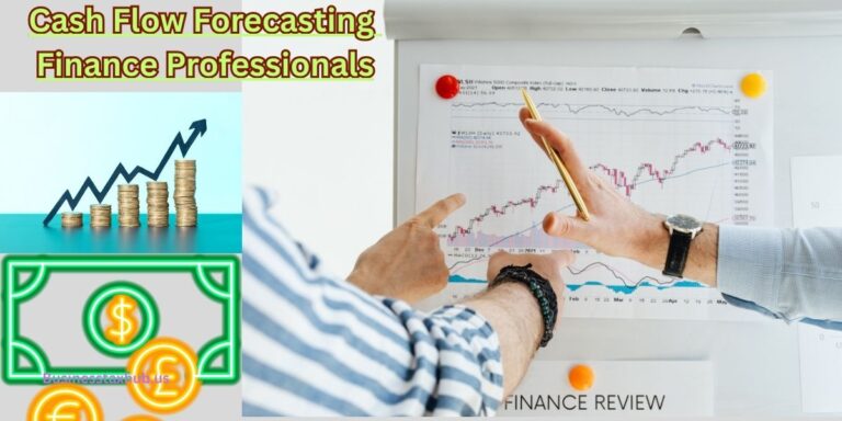 displaying cash flow forecasting methods for finance professionals including 13-week rolling projections and liquidity analysis.