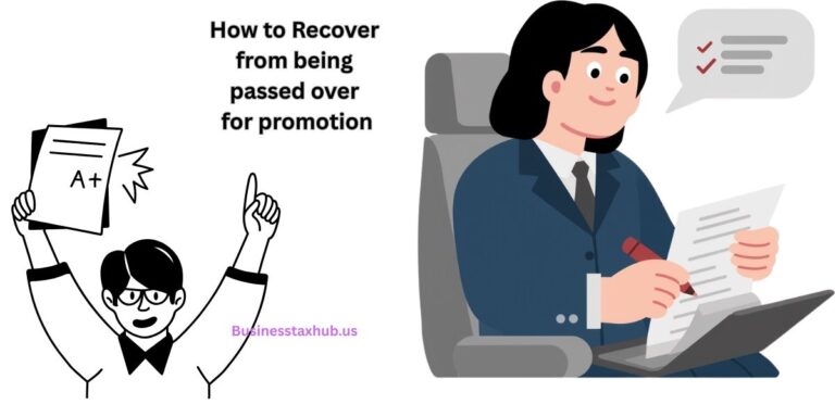 A frustrated professional sitting at an office desk looking at a computer screen, representing the feeling of being passed over for a promotion .How to Recover from being passed over for promotion