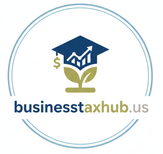 Business tax hub logo